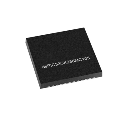 Microcontrôleur MCU DSPIC33CK256MC105T-I/M7 Contrôleur de signal numérique 16 bits à haute vitesse 100 MHz