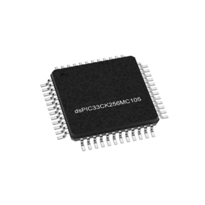 Microcontrôleur MCU DSPIC33CK256MC105T-I/PT Contrôleur de signal numérique de 16 bits de haute précision de 100 MHz