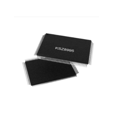 IC Ethernet KSZ8995XA Port intégré à 5 ports 10/100 Mbps Commutateur Ethernet QoS PQFP-128