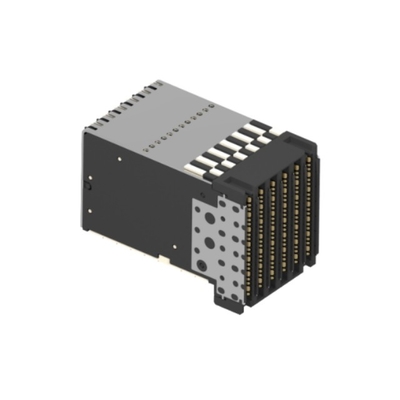 Connecteurs 10171713-101LF 6 paires EXAMAX2 Connecteur de fond à grande vitesse