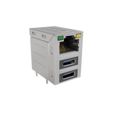 Les connecteurs RJE36188314CH 8POS RJE36 Série Connecteurs à prise modulaire combo-empilés