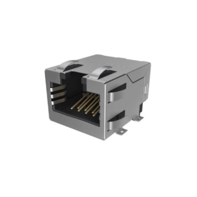 Connecteurs RJE3B1881102N Profil étroit Connecteurs à prise modulaire haute vitesse 8POS