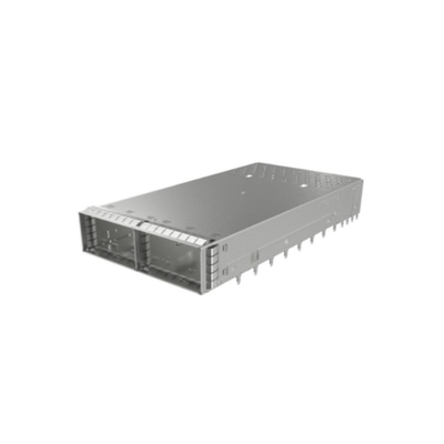 UE62-B2620-021E1 Connecteurs 1x2 Connecteur de cage OSFP avec trous de ventilation améliorés par EMI