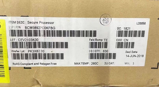 BCM5892PC0KFBG Microcontrôleur MCU Microprocesseurs réseau hautement intégrés