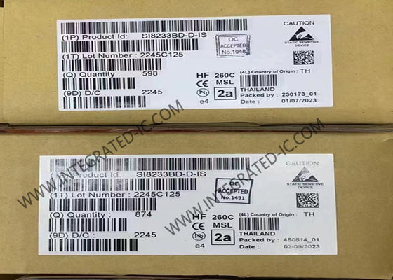 SI8233BD-D-IS Circuits intégrés puce porte isolée pilote SOIC-16 Amp ISO pilote