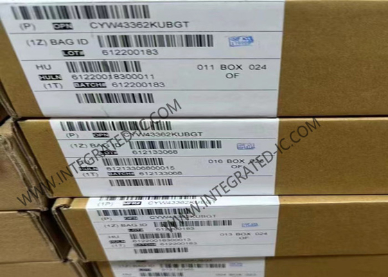 CYW43362KUBGT WIFI 6 puce à puce unique intégrée IEEE 802.11TM puce Wi-Fi 4