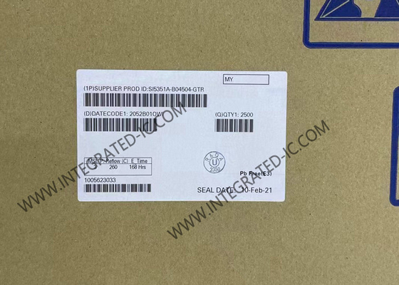 SI5351A-B04504-GTR Puce de circuit intégré I2C Générateur d'horloge configurable MSOP-10