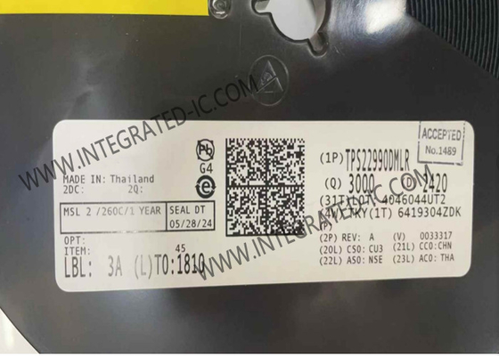 Puce de circuit intégré TPS22990DMLR 3.9mΩ Commutateur de charge sur résistance IC WSON-10
