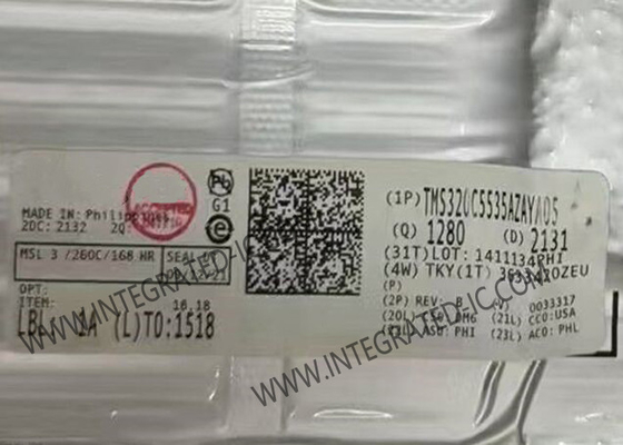 Puce de circuit intégré TMS320C5535AZAYA05 Processeurs de signal numérique à point fixe BGA144