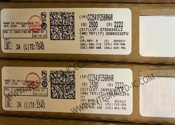 CC2541F256RHAR BT IC 2,4 GHz BT Faible consommation d'énergie et MCU sans fil exclusif VQFN-40