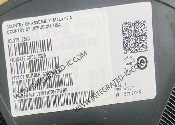 LT6011CS8 Puce de circuit intégré 135μA Amplificateur opérationnel de précision de sortie rail-rail