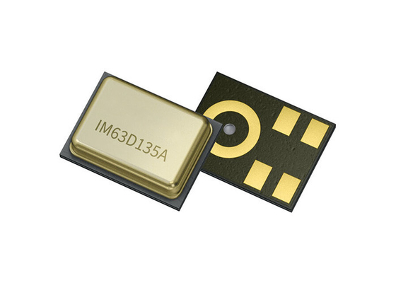 IM63D135A Capteur IC Microphone MEMS numérique pour des niveaux de pression sonore élevés