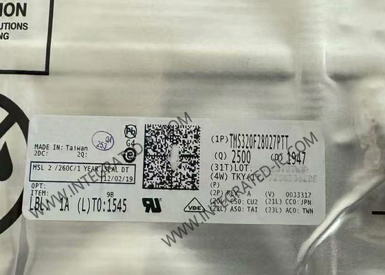 TMS320F28027PTT Microcontrôleur MCU 60MHz 64KB Flash C2000TM MCU 32 bits LQFP-48