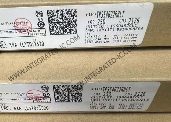 TPS54622RHLT puce de circuit intégré 6A convertisseur SWIFTTM step-down synchrone VQFN-14