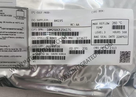 Réseau de porte programmable sur le champ 10M25DCF256I7G 450MHz Réseau de porte programmable sur le champ IC