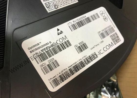 Les transistors à circuit intégré BSC500N20NS3G sont équipés d'une puce à 200V OptiMOSTM MOSFET
