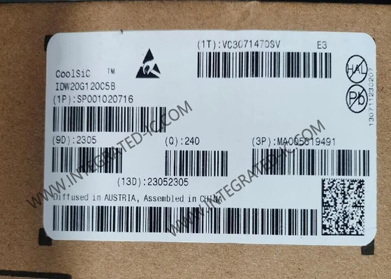 IDW20G120C5B Puce de circuit intégré 1200V 20A Diode Schottky au carbure de silicium pour la charge de véhicules électriques
