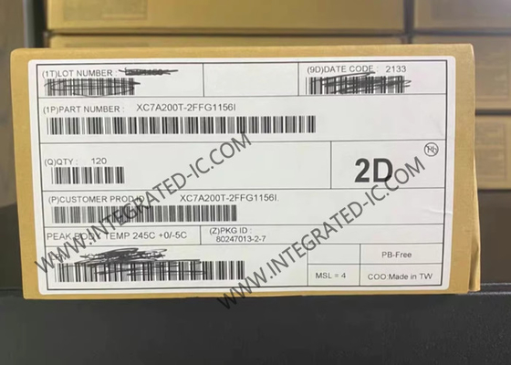Réseau prédiffusé programmable sur site XC7A200T-2FFG1156I 1156-BBGA hautes performances
