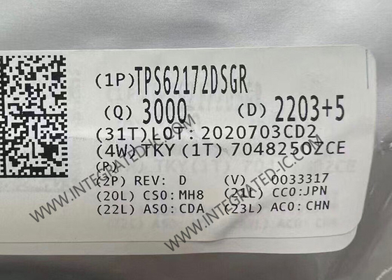 TPS62172DSGR puce de circuit intégré 3V à 17V 0.5A convertisseurs à débit avec DCS-ControlTM