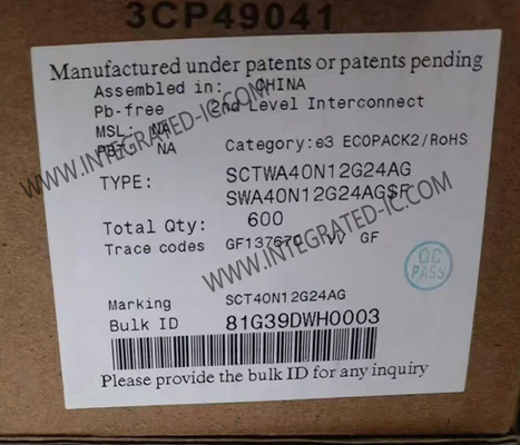 SCTWA40N12G24AG puce de circuit intégré 1200V Transistors MOSFET au carbure de silicium