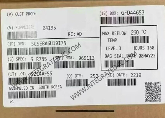 5CSEBA6U19I7N Port de champ programmable 800MHz Cyclone V SE SoC FPGA IC UBGA484