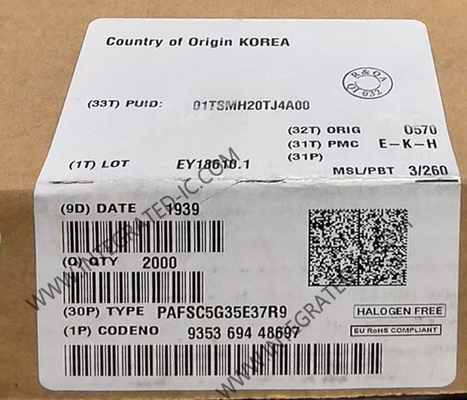 PAFSC5G35E37R9 Module d'amplificateur de puissance à puce de circuit intégré pour LTE et 5G