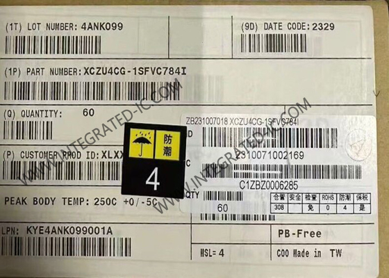 XCZU4CG-1SFVC784I Port de champ programmable Array à double noyau Cortex-R5F SoC adaptatif