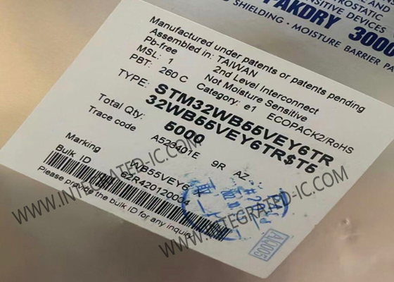 STM32WB55VEY6TR Microcontrôleur MCU 2 Mbps Multiprotocol sans fil 32 bits MCU WLCSP100