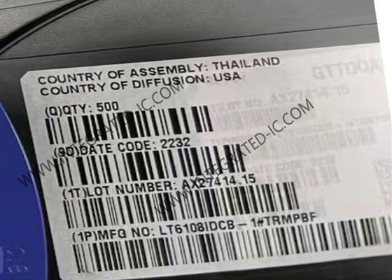 LT6108IDCB-1 Circuit intégré - Amplificateur de courant côté haut avec référence et comparateur