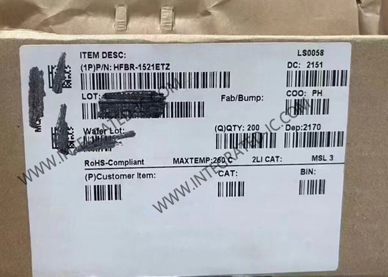 HFBR-1521ETZ Puce de circuit intégré 5MBd Émetteur Versatile Link haute performance