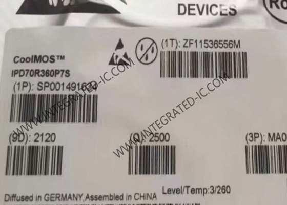 IPD70R360P7S Chip de circuit intégré CoolMOSTM P7 Transistor MOSFET à alimentation N-Channel