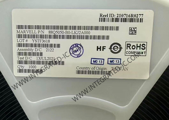 Commutateur des véhicules à moteur IC d'Ethernet de troisième génération de la puce 88Q5050-B0-LKJ2A000 d'IC