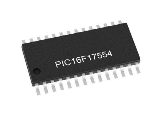 Microcontrôleur PIC16F17554T-I/SO MCU basse consommation 8 bits MCU SOIC28 PIC 16F Microcontrôleur