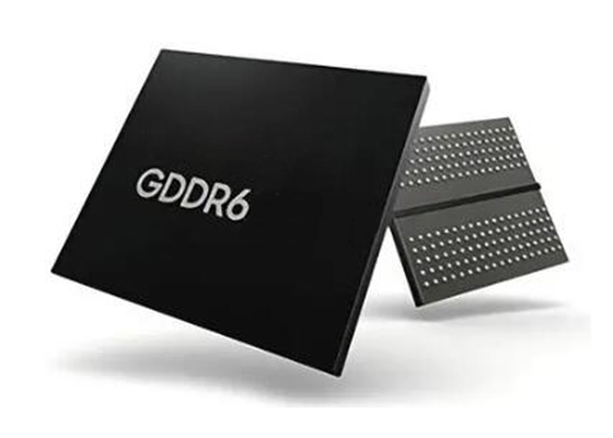 K4ZAF325BM-HC16 Puce de mémoire IC 16Gbit GDDR6 DRAM FBGA180 Mémoire vive dynamique