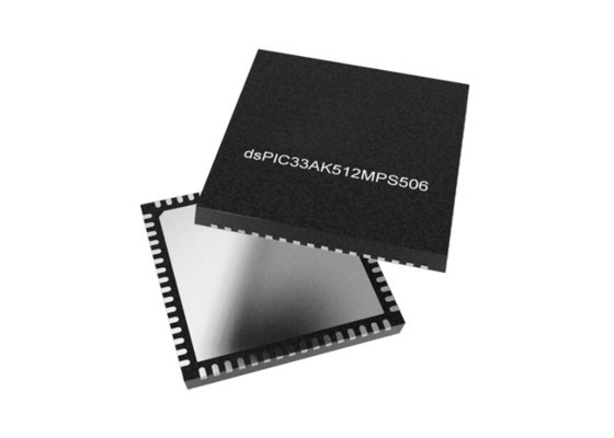 Microcontrôleur MCU DSPIC33AK512MPS506-I/M7 Contrôleur de signal numérique haute performance