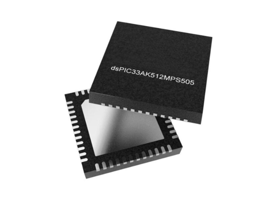 Microcontrôleur MCU DSPIC33AK512MPS505-I/M7 Contrôleur de signal numérique VQFN48 32 bits DSC