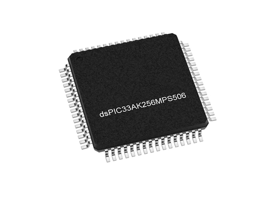 Microcontrôleur MCU DSPIC33AK256MPS506-I/PT Contrôleur de signal numérique monocœur 32 bits haute vitesse