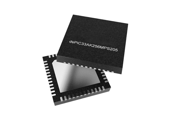 Microcontrôleur MCU DSPIC33AK256MPS205-I/M7 200MHz DSC 32 bits pour applications de contrôle en temps réel