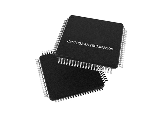 DSPIC33AK256MPS508-I/PT Microcontrôleur MCU haute bande passante 200MHz DSC avec mémoire de programme flash de 512KB