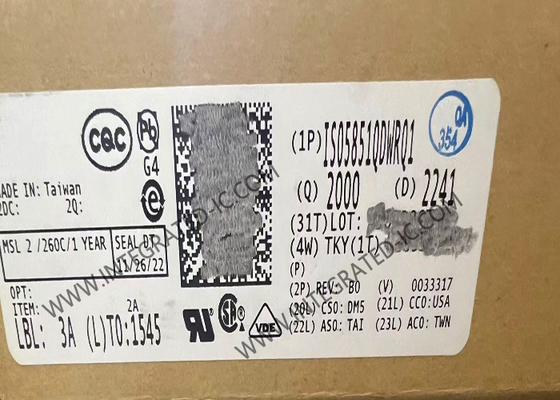 ISO5851QDWRQ1 Puce de circuit intégré automobile 5.7kVrms Directeur de porte isolée à canal unique