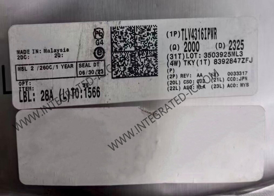 TLV4316IPWR Circuit intégré à puce Quad 5,5 V 10 MHz AOP RRIO