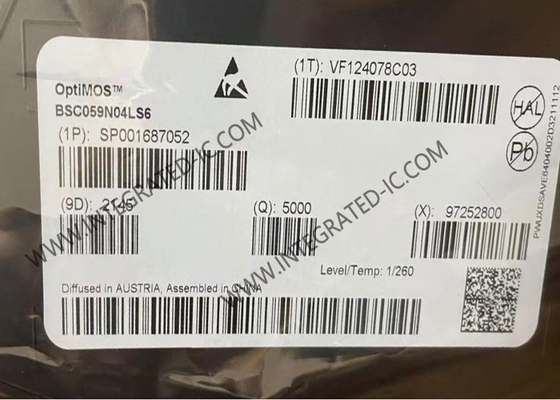 Circuit intégré BSC059N04LS6 - Puce 40V OptiMOS 6 Power MOSFET