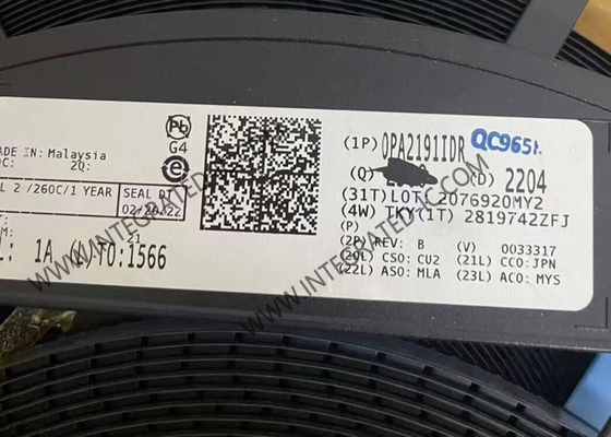 OPA2191IDR Circuit intégré à puce Amplificateur opérationnel de précision CMOS basse consommation 36V E-trim™