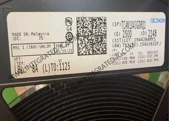 TCAN1043GDRQ1 puce de circuit intégré automobile à faible puissance CAN émetteur-récepteur SOIC14