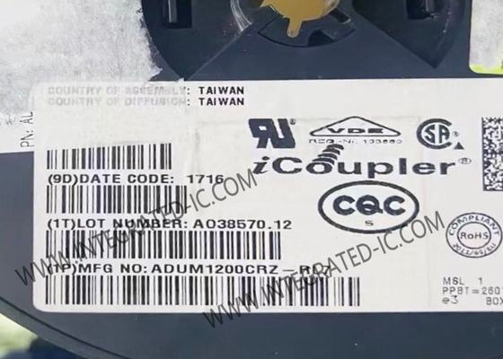 Puce de circuit intégré ADUM1200CRZ 2500 Vrms Isolateurs numériques à double canal SOIC-8