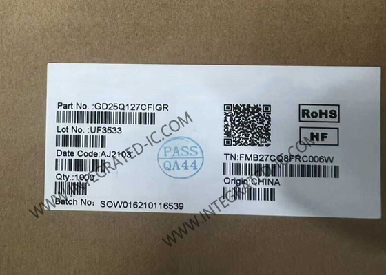 Puce de mémoire CI GD25Q127CFIGR 128Mbit 3.3V Mémoire Flash NOR Série à Secteur Uniforme