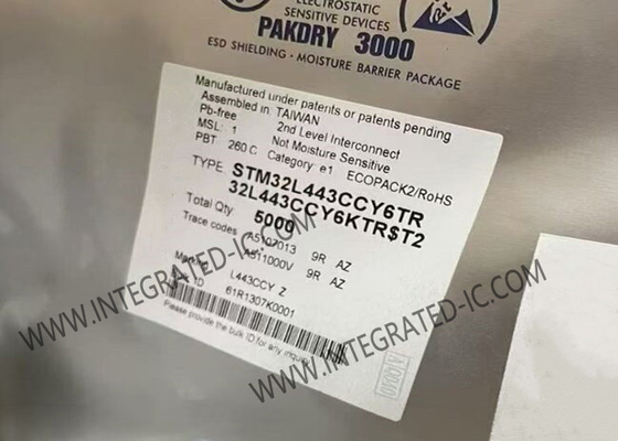 STM32L443CCY6 MCU microcontrôleur MCU intégré 80MHz 32 bits MCU à cœur unique WLCSP49