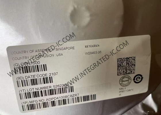 ADPD4100BCBZR7 Circuit intégré Puce Multimodal Capteur Frontal 10µA AFEs Optiques