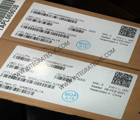 AR8033-AL1A Circuit intégré Ethernet 10/100/1000 Mbps Émetteur-récepteur Ethernet QFN48 Réseaux Wi-Fi