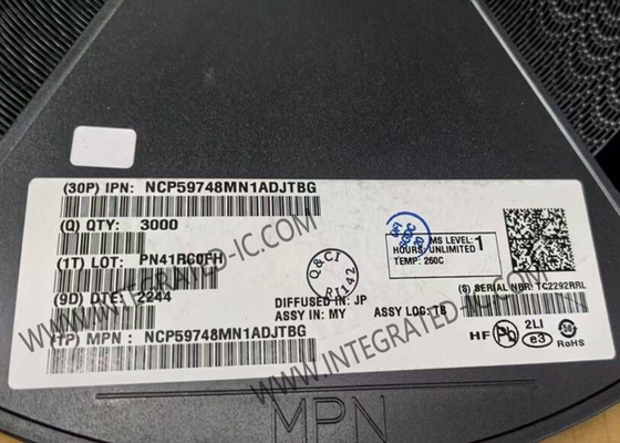 NCP59748MN1ADJTBG Puce de circuit intégré régulateur LDO 1.5A régulateurs à faible dérapage